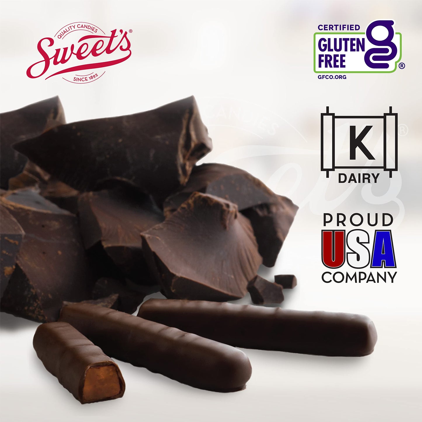 Sweet Candy Company Dark Chocolate Mango Chili Sticks - Gourmet Chocolate Covered Sticks, Chocolate Fruit Flavored Sticks, Gift