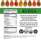 Riega Organic Ranch Dressing Seasoning  Perfect Mix for Ranch Seasoning  Salad Dressing  and Ranch Dip 0.55 Ounce (Pack of 8)