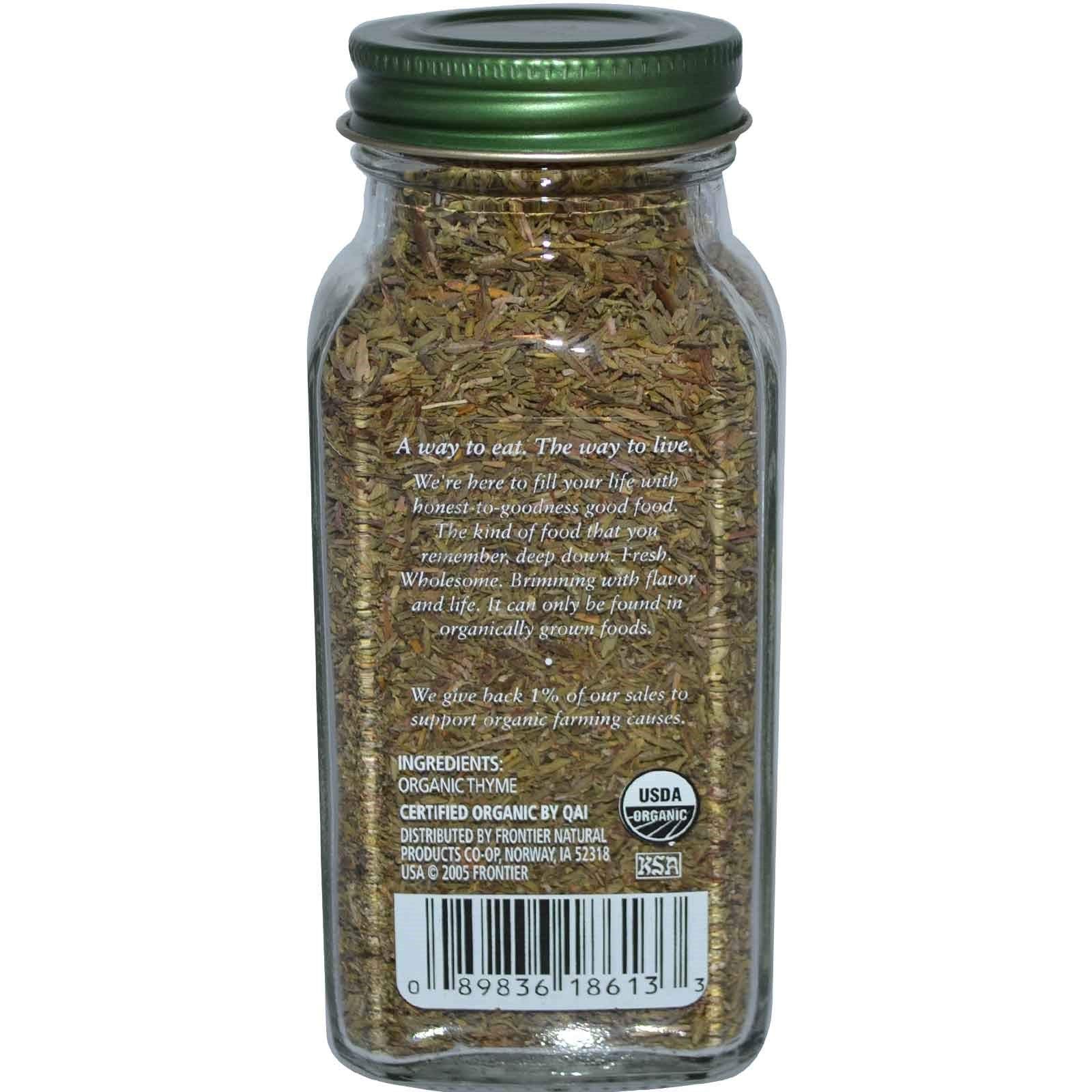 SSNNG THYME LEAF ORG BTTL