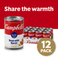 Campbells Condensed 25% Less Sodium Bean With Bacon Soup, Natural Smoke Flavoring Added, 11.25 Oz Can (Case Of 12)