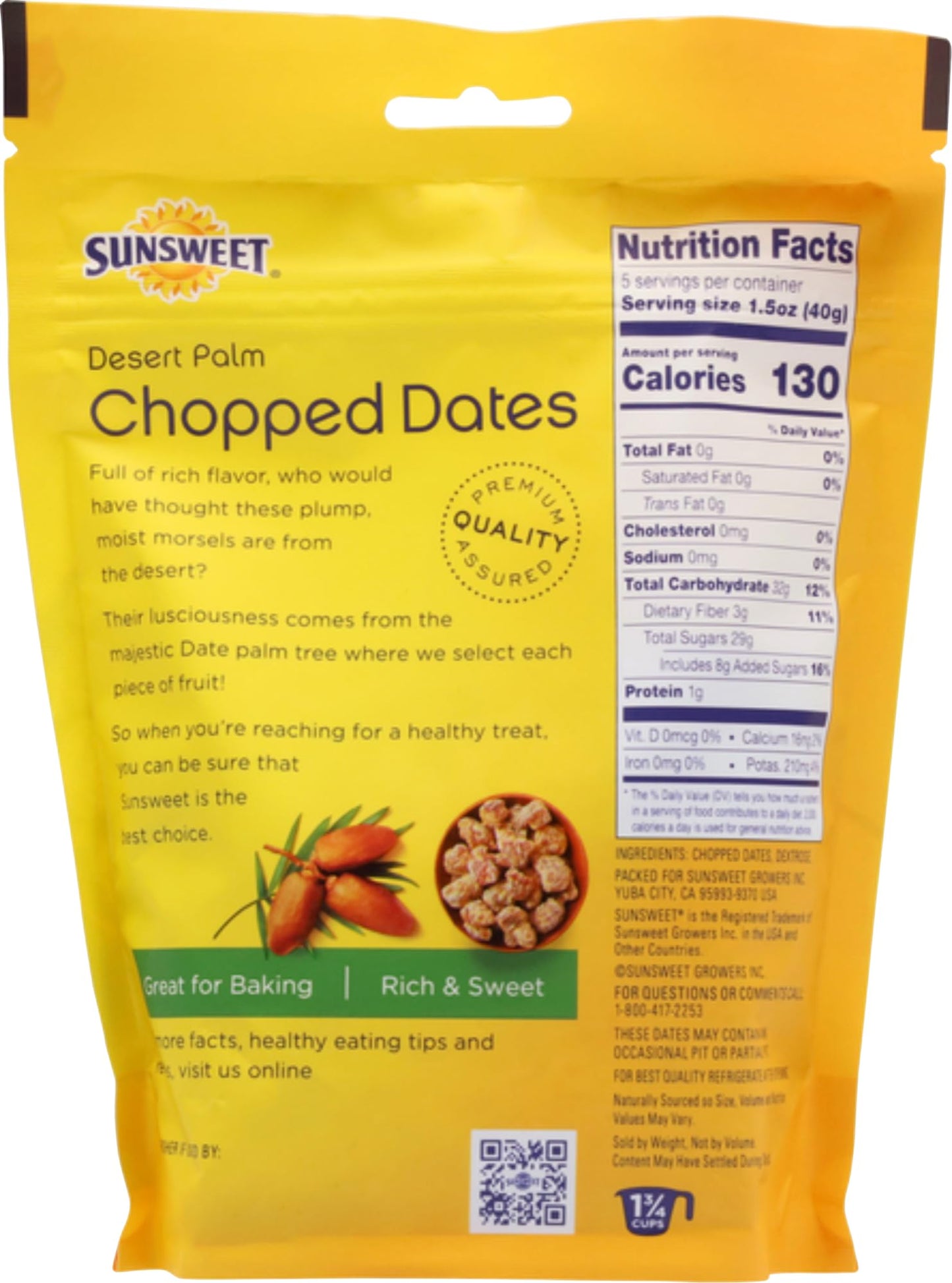 Sunsweet Dates Chopped