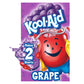 Kool-Aid Soft Drink Mix Grape, Caffeine Free, Unsweetened, 0.14 Oz, Pack of 12, Multicolor