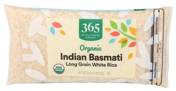 365 by Whole Foods Market  Organic White Basmati Indian Rice  32 Ounce