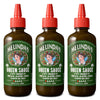 Melindas Green Sauce - Gourmet Mild Chile Verde Hot Sauce Made With Fresh Ingredients, Tomatillos, Jalapeo, Spinach & Cilantro -