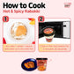 Yopokki Instant Rabokki Cup (Hot Spicy, Cup Of 2) Korean Street Food With Hot Spicy Sauce Ramen Noodle Topokki Rice Cake - Quick