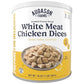 Augason Farms Freeze-Dried White Meat Chicken 100% Real Precooked Chicken Long-Term Food Storage Large Can, 16 Oz