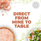 Pride Of India Himalayan Rock Salt - Pure Pink Salt Coarse Grind - 80 Ounce Jar