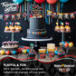 Treasures Gifted (1) Power Rangers Cake Topper - Officially Licensed Power Rangers Birthday Party Supplies - Power Rangers Cake