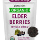 Pristine Nutri Organic Dried Elderberries | Non-GMO, Wildcrafted | 32 oz Bulk | Immunity Booster