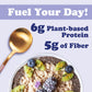Earnest Eats Superfood Oatmeal, Hot Cereal With Quinoa, Superfood Blueberry Chia Blend, 75.6 Oz, Pack Of 6