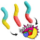 Sour Gummy Worms Bulk Pack - 40 Packs - Individually Wrapped Candy Bags for Kids  Parties  School  and Travel | Assorted Flavors  On-the-Go Snacks  Lunchbox Favorites  and Party Favors