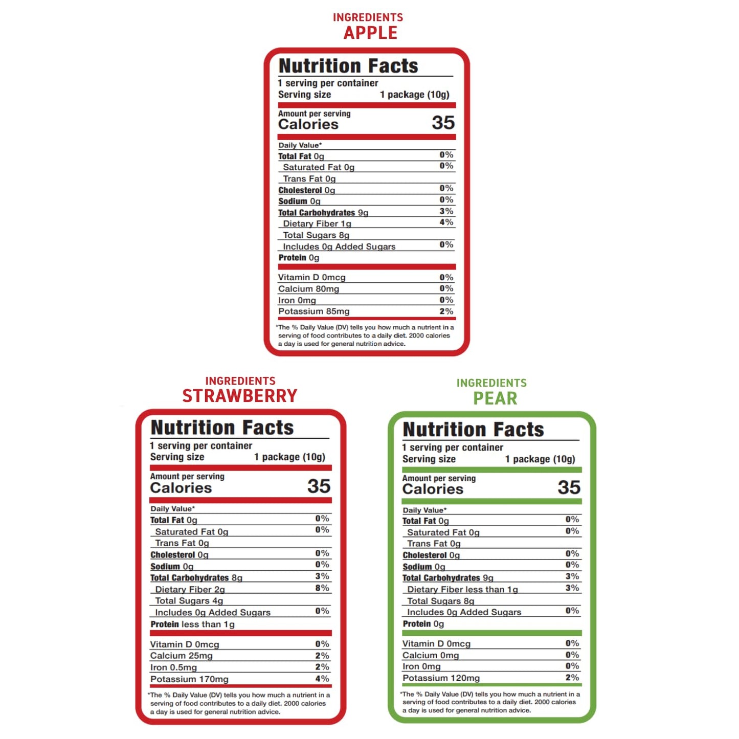 Natures Turn Freeze-Dried Fruit Snacks, Snack Size Variety, Pack Of 30 (0.35 Oz Each)