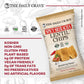 The Daily Crave Lentil Chips, Spicy Sriracha, 4 G Protein, Gluten-Free, Non-Gmo, Kosher, Crunchy, 4.25 Oz (Pack Of 8)