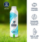 Pulse+ Sports Natural Spring Water - Natural, Filtered Spring Water - Bpa-Free, Aluminum Recyclable Bottles - 12 Pack