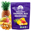 Mavuno Harvest Tropical Mix Dried Fruit Snack, Unsweetened, Gluten Free, Vegan, 1 Pound Resealable Bag