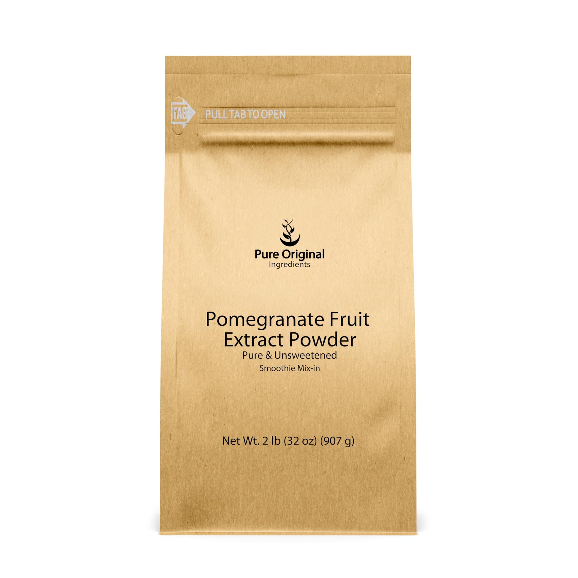 PURE ORIGINAL INGREDIENTS Pomegranate Fruit Extract Powder (32 Ounce) Always Pure, Unsweetened, Smoothie Mix-In