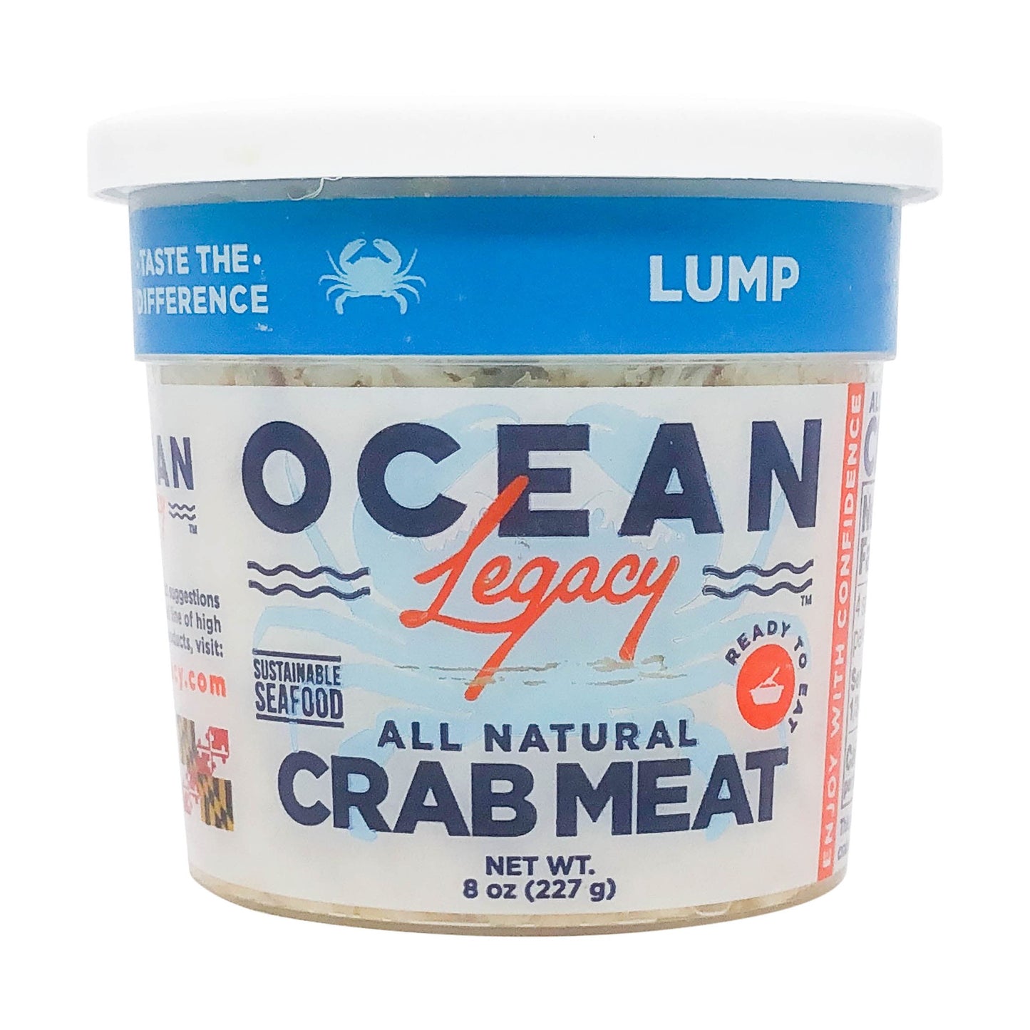 Ocean Legacy Lump Crab Meat, 8 Oz