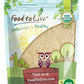 Food to Live Organic Black Maca Powder, 4 Pounds Raw Ground, Non-GMO, Kosher, Fine Flour, Bulk