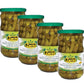 Zarrin - Pickled Midget Cucumber Cornichons, (4 Pack) 23.3 Oz X 4