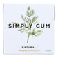 Simply Gum All Natural Gum - Fennel Licorice - Pack Of 12 - 15 Count