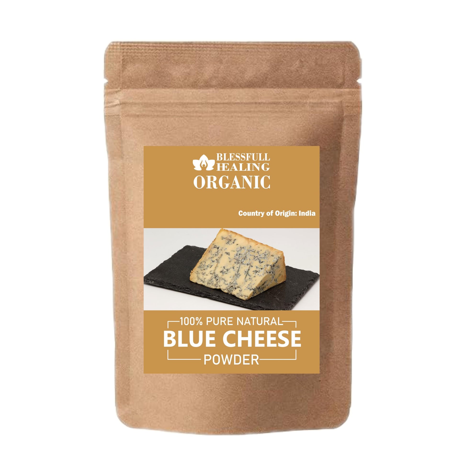 Blessfull Healing Organic Blue Cheese Powder 100% Pure Natural 100 Gram / 3.52 oz
