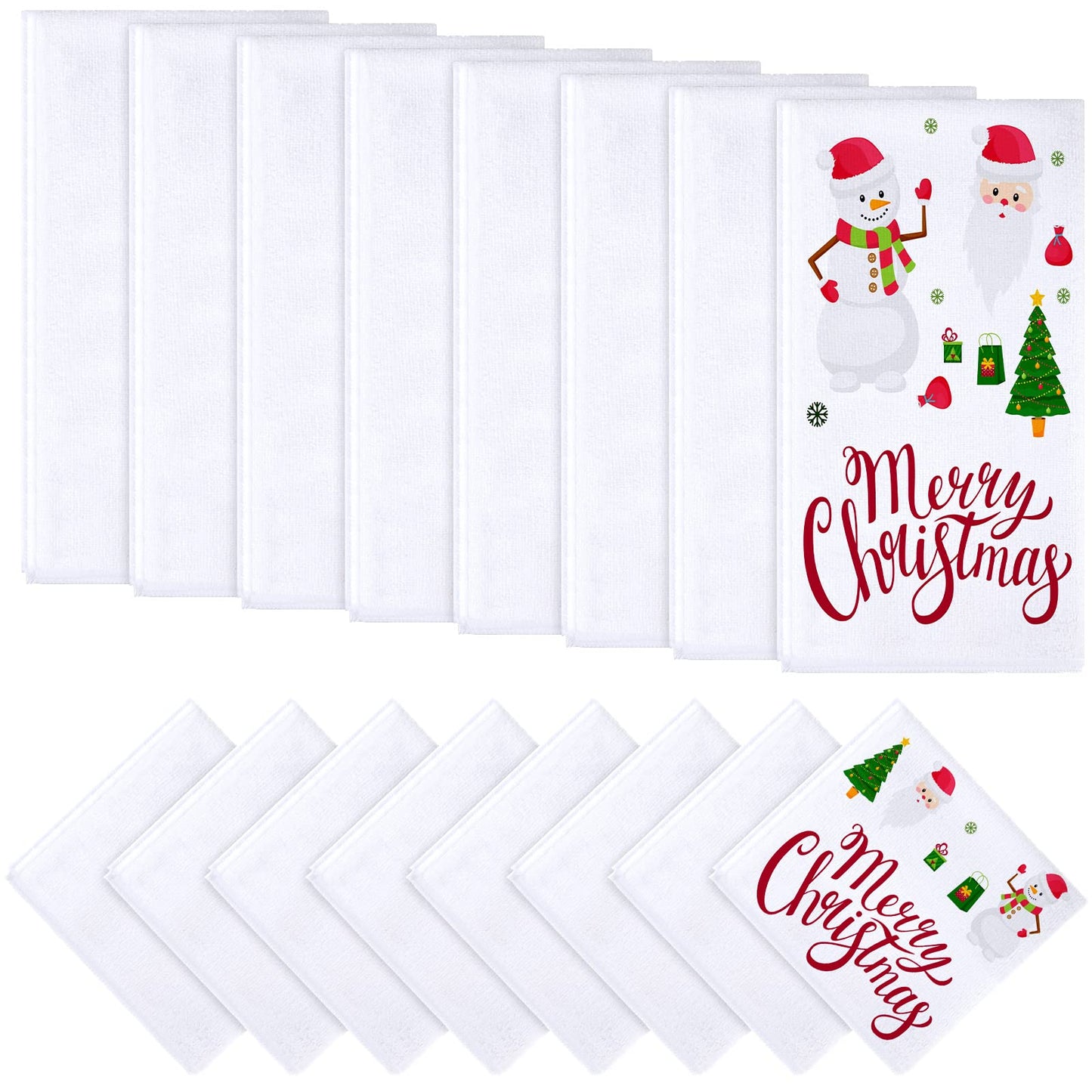 Sublimation Blank Towels, Diy Microfiber Kitchen Towels,Modern Multi Purpose Dish Towels For Kitchen Cleaning, 15.7 X 23.6 Inch,