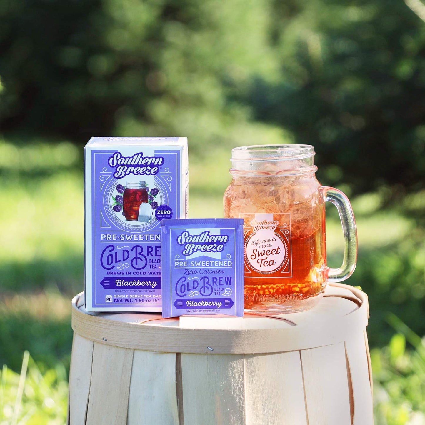 Southern Breeze COLD BREW Sweet Iced Tea 2-Pack (Blackberry)