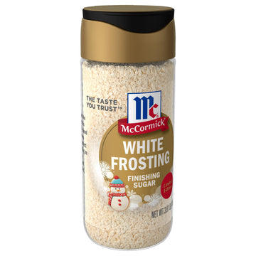 McCormick White Frosting Finishing Sugar, 3.81 oz