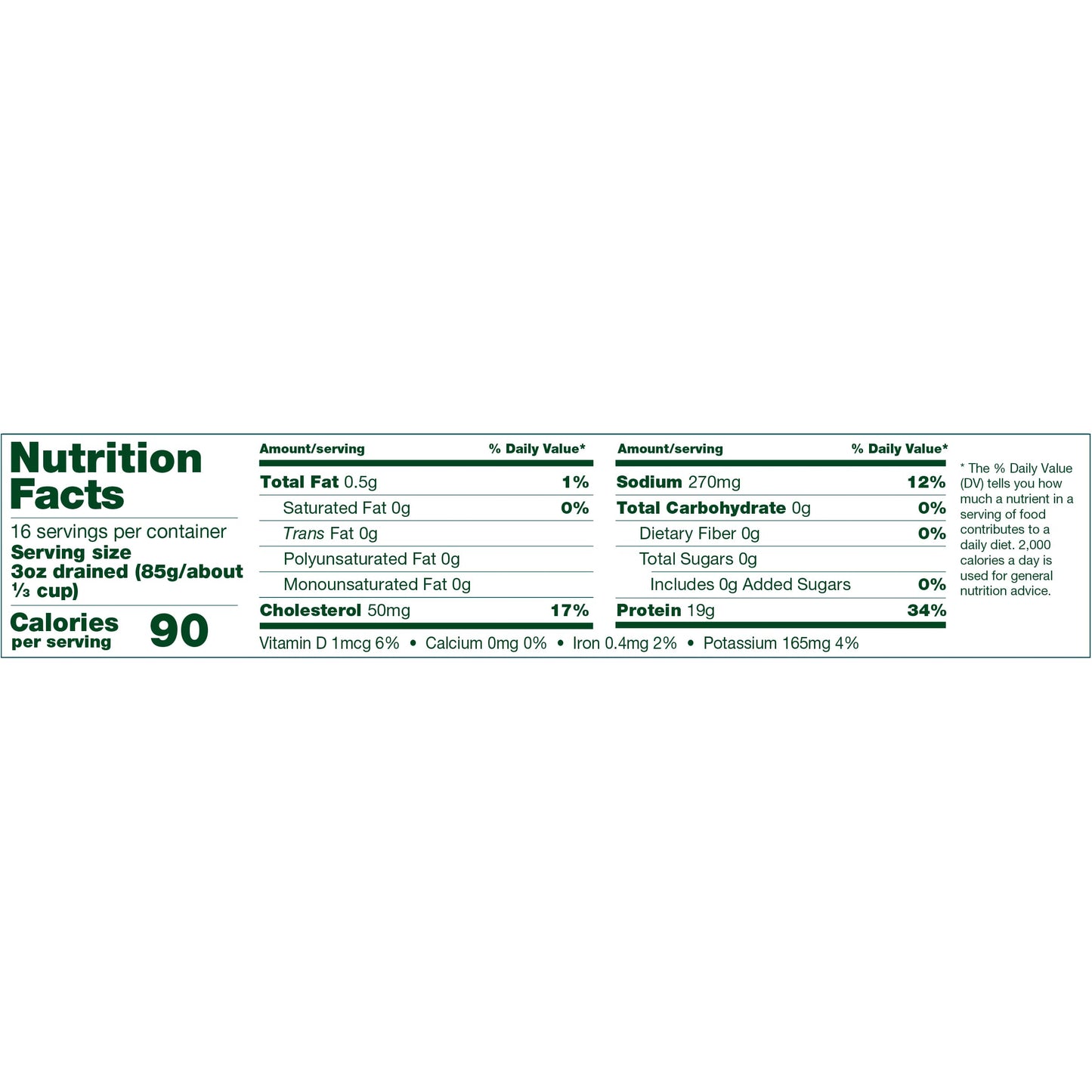 Chicken Of The Sea Chunk Light Tonggol Tuna In Water, Wild Caught Tuna, Foodservice Size, 66.5 Oz. Can (Pack Of 6)