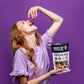 Power Up Trail Mix - Protein Packed, No Added Sugar, Gluten Free, Vegan, 14oz, Purple