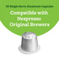 large online retailer Fresh Espresso Suave Medium Roast Aluminum Capsules  Compatible with Nespresso Original malt-inspired  Intensity 6/13  50 Count (5 Packs of 10)