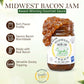 Midwest Fresh Bacon Jam | Gourmet Burger Sauce | Non-GMO, Gluten-Free | 13 oz Single Pack