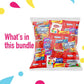 Halloween Bulk Assorted Fruit Candy - Starburst, Skittles, Gummy Life Savers, Air Heads, Sour Punch, Haribo Gold-Bears, Gummy Be