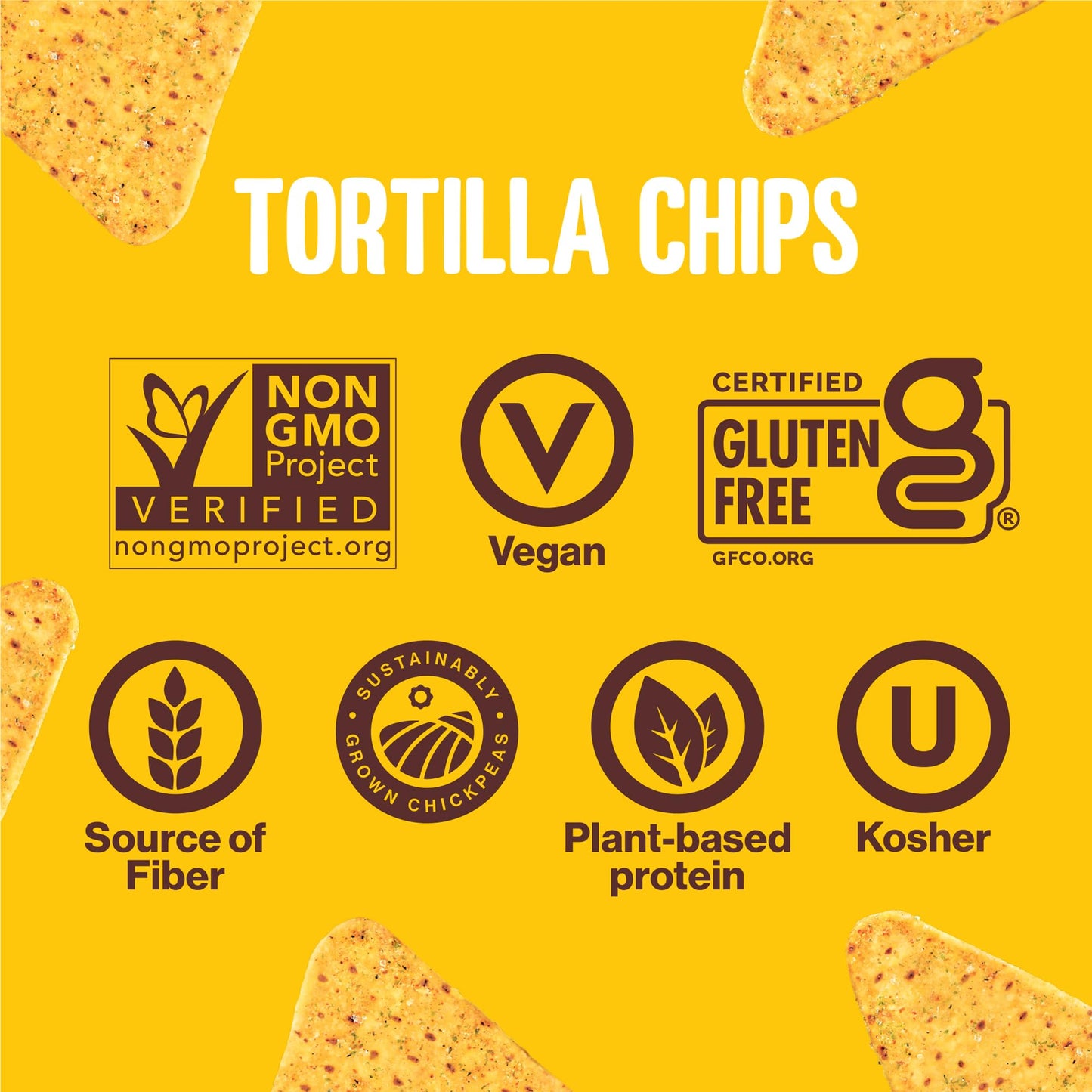 Hippeas Chickpea Tortilla Chips, Nacho Vibes, 1 Ounce (Pack Of 18), 3G Protein, 3G Fiber, Vegan, Gluten-Free, Crunchy, Plant Pro