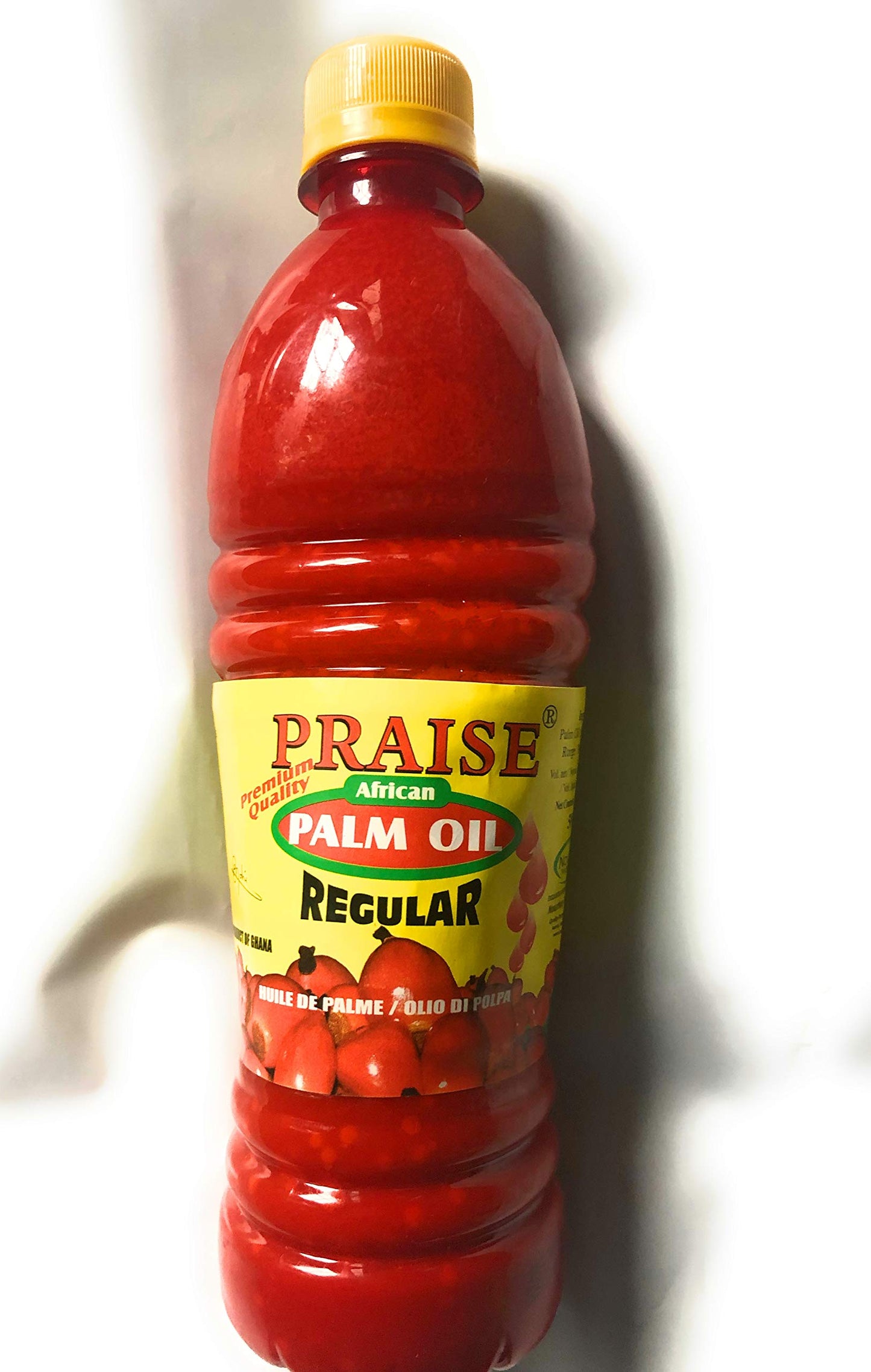 Praise African Palm Oil Regular, 500ml, Red, 16.91 Fl Oz, Pack of 1