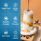 Syruvia Sugar Free Peanut Butter Cup Syrup With Syrup Pump Dispenser - Peanut Butter Cup Coffee Syrup Flavor, 25.4 Fl Oz, Kosher