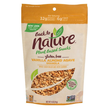 Back To Nature Vanilla Almond Agave Granola, 11 Ounce - 6 Per Case.