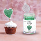 Colaele Green Edible Glitter Powder for Cakes & Drinks - 5g Food Grade Luster Dust, Metallic Sprinkle for Decorations