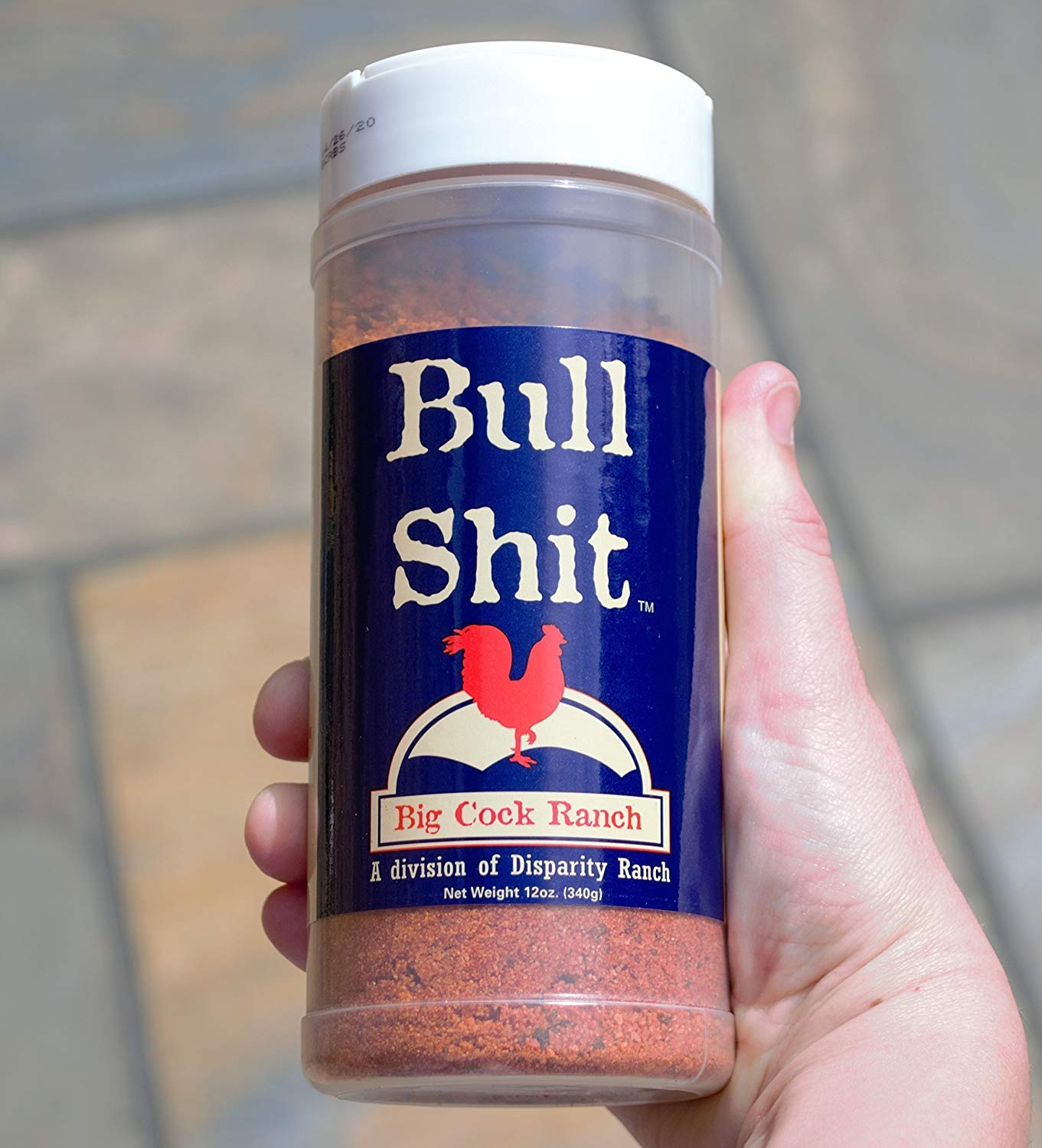 Big Cock Ranch Bullshit Steak Seasoning - 12 Ounce (Pack of 3) - Bold Flavor for Grilling and Cooking
