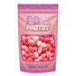 Freeze Dried Fruit Bursts Candy - Mini All Reds L Hard Candy Mix 5Oz Treat Snack Gift Bag Strawberry, Fruit Punch, Watermelon, C