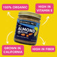Wilderness Poets, Organic Almond Butter (7 Pound - 1 Gallon) - Raw, Unsweetened, Salt-Free, Vegan Nut Butter