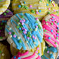 Easter Sprinkles For Cake Decorating Edible Rainbow Confetti Yellow Green Blue Pastel Sprinkles Mix 7 Ounce For Cookies Chocolat