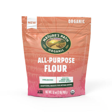 Nature's Path Organic All-Purpose Flour, 32 oz (Pack of 1), Non-GMO