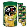 4C Powdered Drink Mix Cannisters, Green Tea, 20 Quarts, Family Sized Cannister, Thirst Quenching & Refreshing Flavors (Green Tea, 47.2 Ounce (Pack Of 5))
