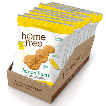 Homefree Gluten Free Mini Cookies, Lemon Burst, 1 Ounce (Pack of 10), ASINPPOSPRME38870