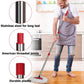 Qulable Spin Mop Replacement Handle - 30 to 58 Adjustable Red Mop Handle Compatible with O-Ceda EasyWring for Efficient Floor Cleaning