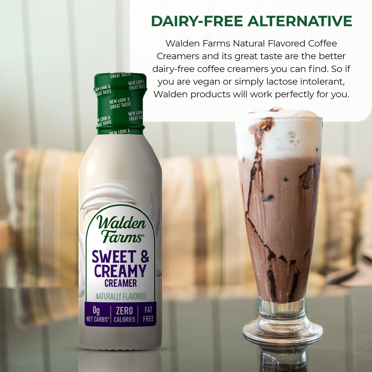 Walden Farms Sweet Cream Coffee Creamer 355Ml (Pack Of 2)