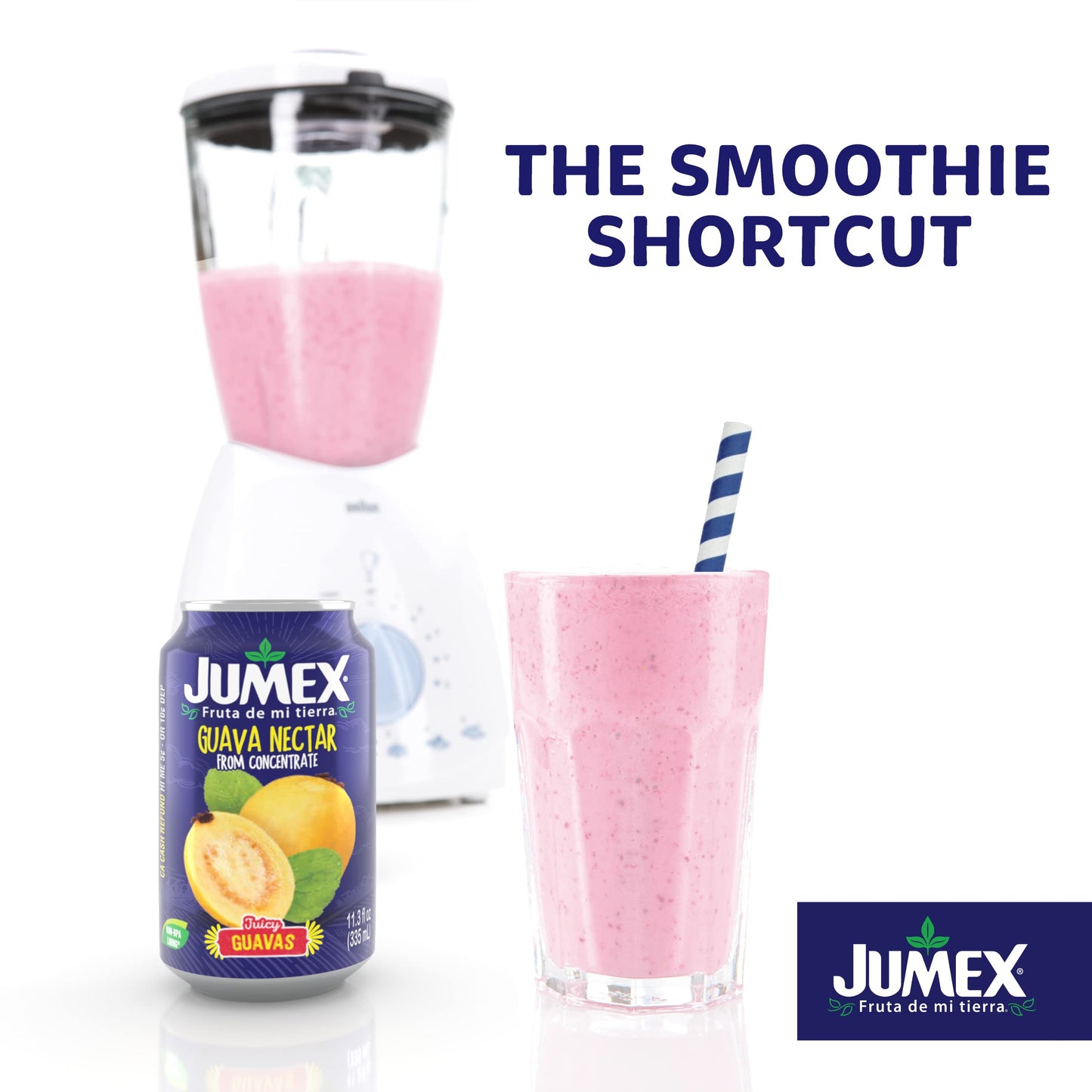 Jumex Guava and Strawberry-Banana Nectar, 11.3 Fl Oz (Pack of 12), Model 2109
