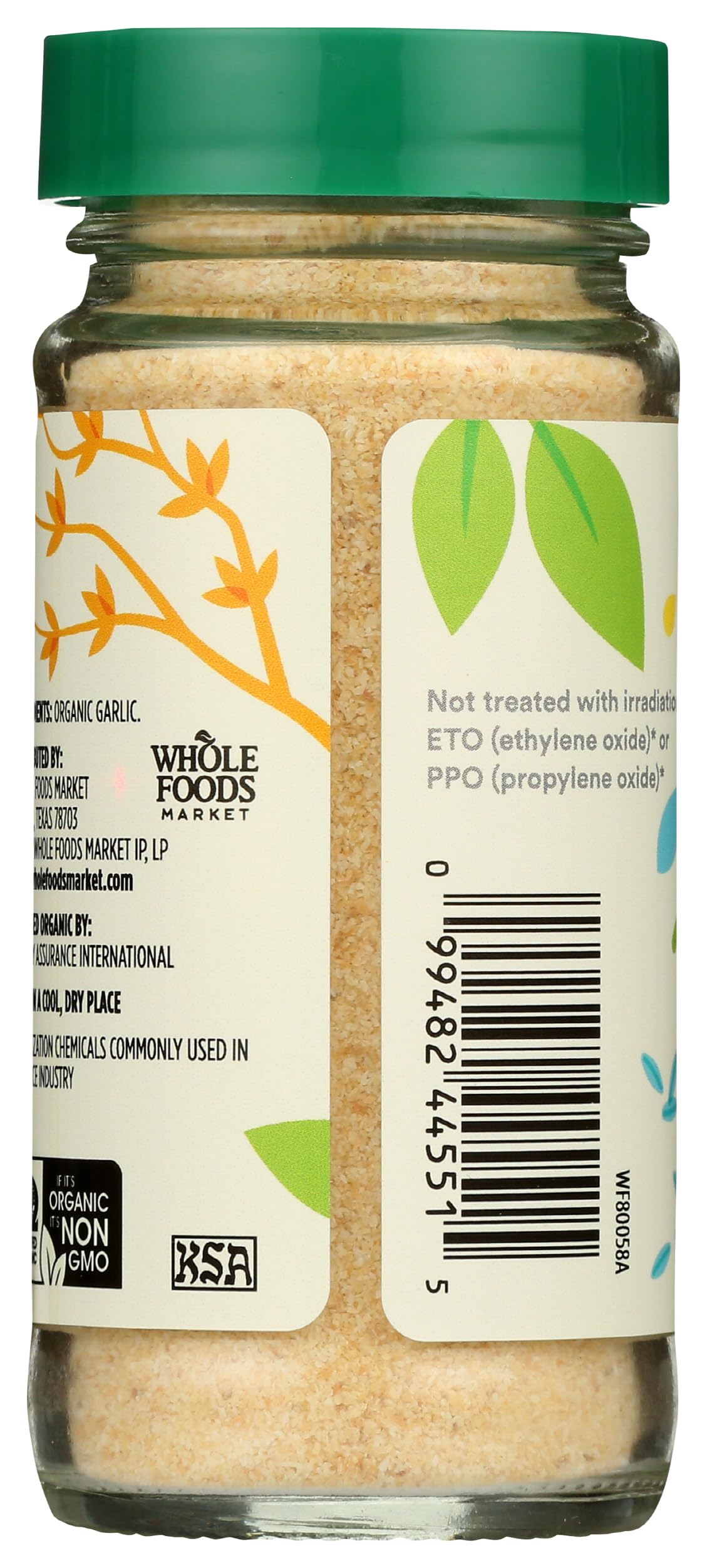 365 by Whole Foods Market  Organic Garlic Granules  2.57 Ounce