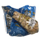 The Nutty Bavarian Glazed & Salted Cashew Assortment - 4 Cone Pack (3 Cinnamon Glazed, 1 Lightly Salted) - Blue/Clear Blue